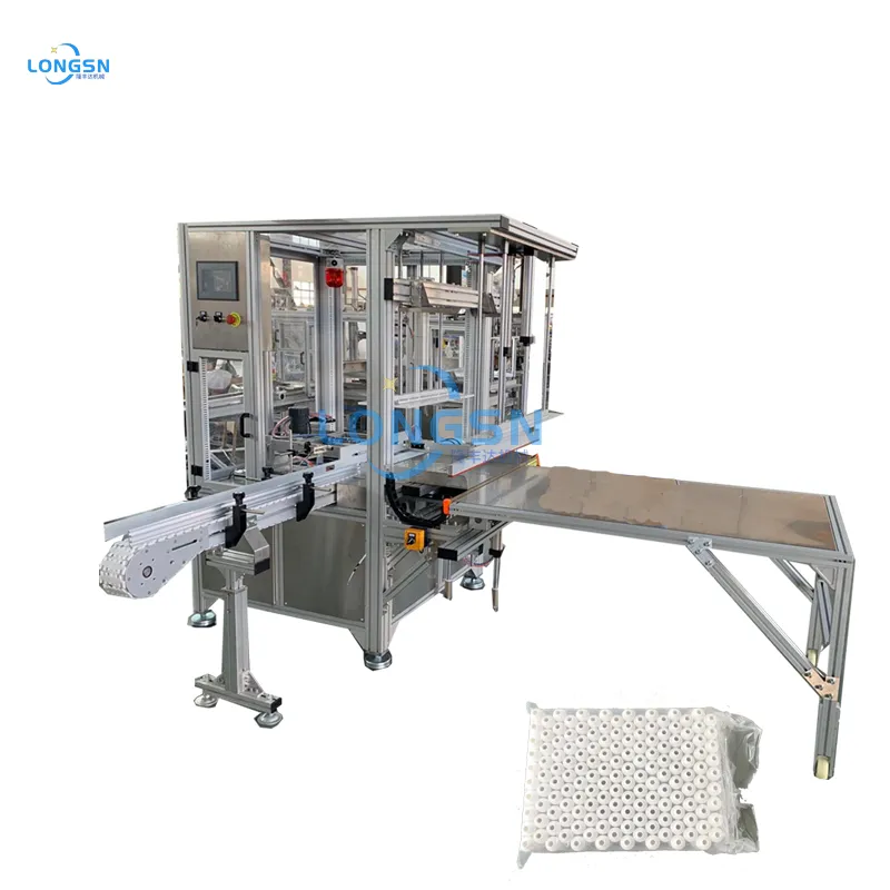 Automatic Empty Plastic Pet PE Bottle/Jerrycan/Barrel Packing Bagging Machine Bag Sealing Packaging Machine