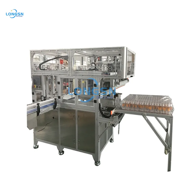 Automatic Empty Plastic Pet PE Bottle/Jerrycan/Barrel Packing Bagging Machine Bag Sealing Packaging Machine