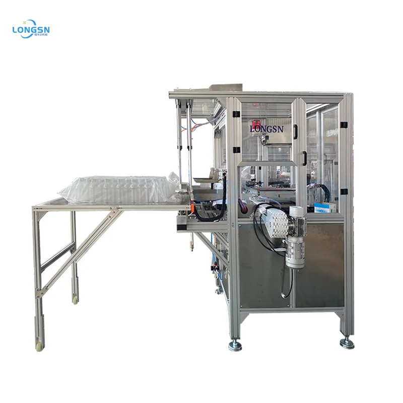 Automatic Empty Plastic Pet PE Bottle/Jerrycan/Barrel Packing Bagging Machine Bag Sealing Packaging Machine