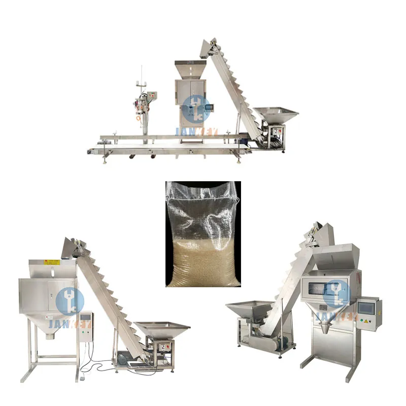 Automatic Max 50kg Woven/Plastic/ Organic Fertilizer Bag Automatic Linear Weighing Filling Sealing Sewing Packing Machine for Seeds/Snack/Feeds/Power Price