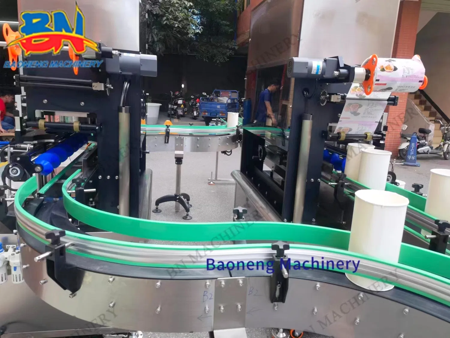 Automatic Plastic Paper Pail Cup Jar Bottle Sealing Machine From Sealer Factory