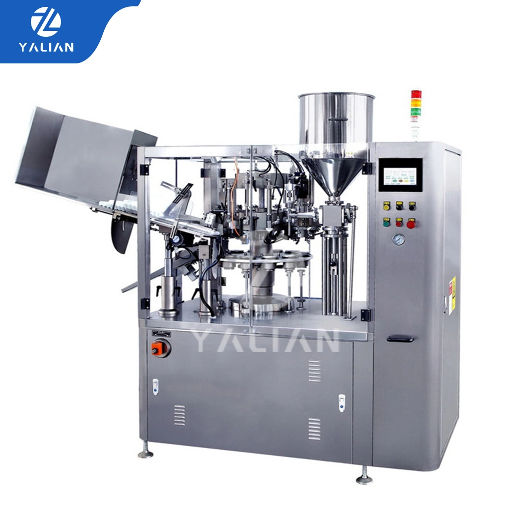 Automatic Plastic Tube Filling and Sealing Machine for Cosmetic/Hand Cream/Sanitizer Gel Toothpaste/Ointment Laminated Tube Packing Machine
