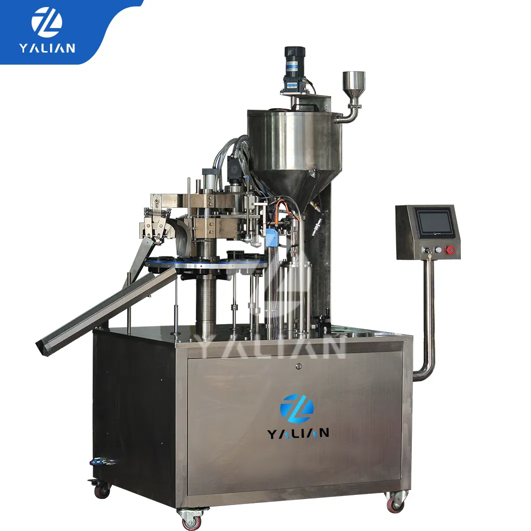 Automatic Plastic Tube Filling and Sealing Machine for Cosmetic/Hand Cream/Sanitizer Gel Toothpaste/Ointment Laminated Tube Packing Machine
