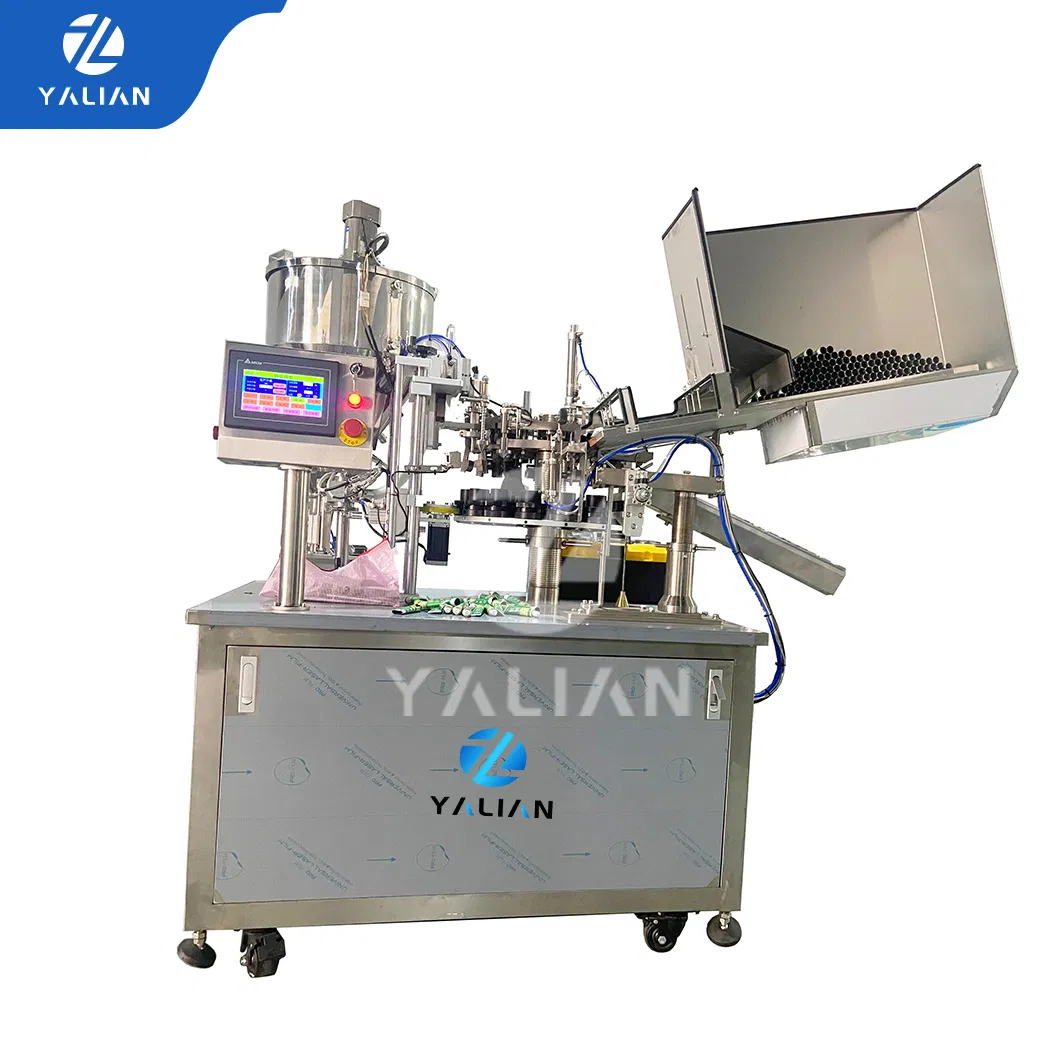 Automatic Plastic Tube Filling and Sealing Machine for Cosmetic/Hand Cream/Sanitizer Gel Toothpaste/Ointment Laminated Tube Packing Machine