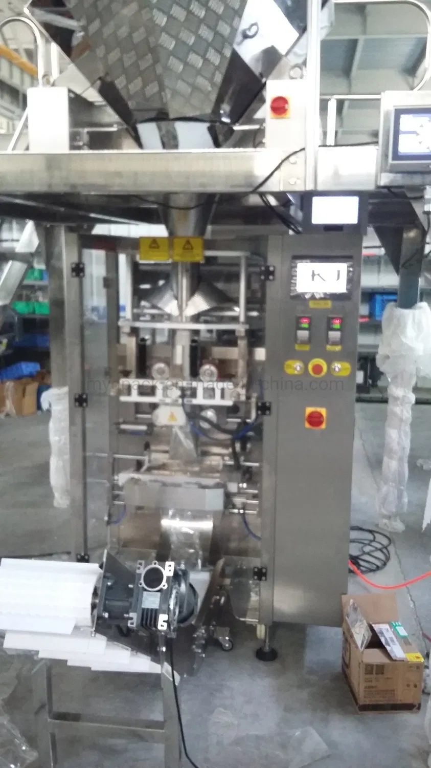 Automatic Vertical Granual Food Rice Salt Pasta Macaroni Plastic Bag Filling Weighing Sealing Packing Packaging Machine/Machinery (2022 New)