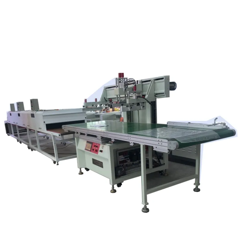 European Extra Large Self-Sealing Plastic Bag Produce Line Automatic Screen Printing Machine