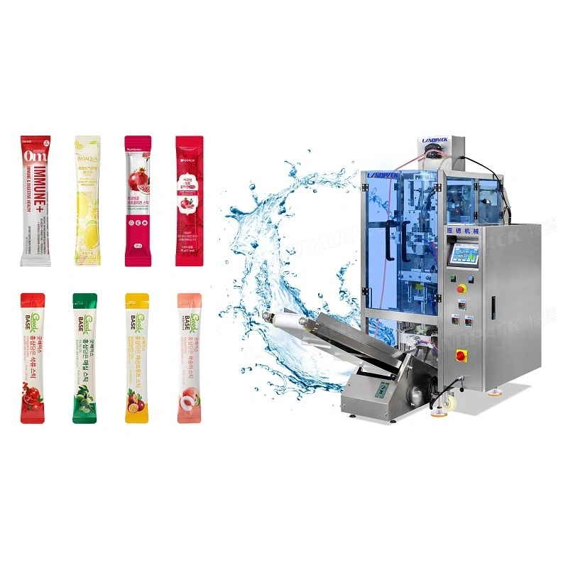 Factory Price Automatic Plastic Bag Sachet Pouch 10ml 20 Ml Liquid Milk Fruit Juice Ice Lolly Popsicle Honey Food Filling Sealing Packaging Packing Machine