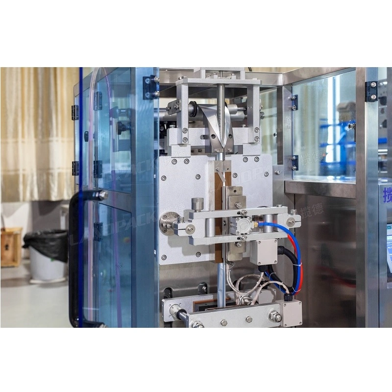 Factory Price Automatic Plastic Bag Sachet Pouch 10ml 20 Ml Liquid Milk Fruit Juice Ice Lolly Popsicle Honey Food Filling Sealing Packaging Packing Machine