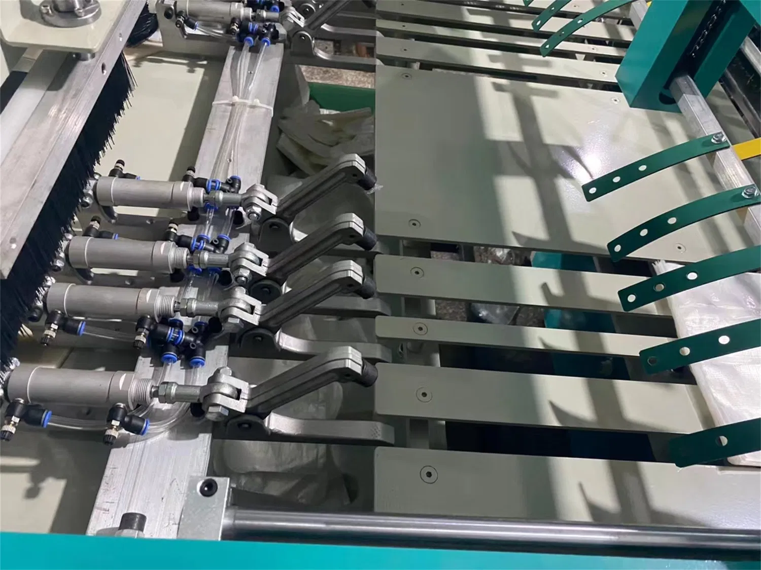 Full Automatic High Speed Double Line Shopping Bag Plastic Bag Sealing Machine Bag Maker Plastic Bag Making Machine Plastic Shopping Bag Making Machine