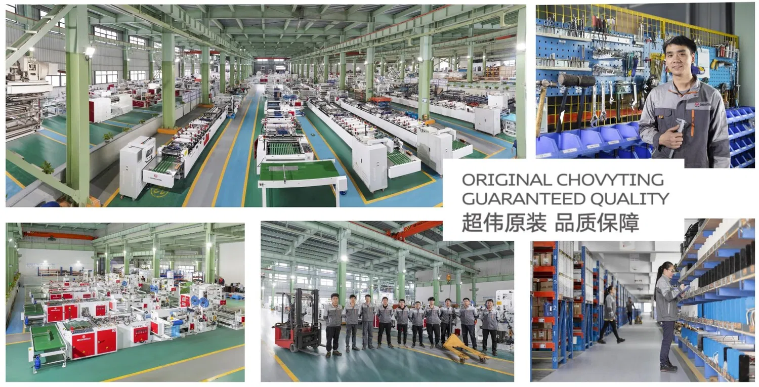 Fully Automatic Biodegradable Decomposable Star Sealing Plastic Garbage Bag-on-Roll Poly Trash Bag Coreless Making Machine