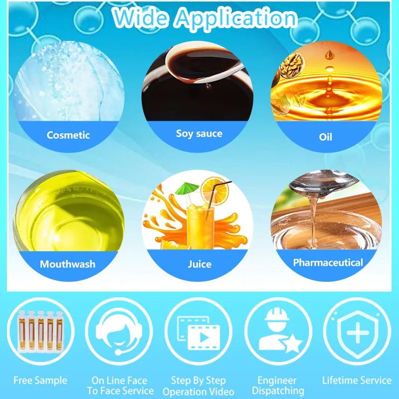 High Quality Medical Pharma Plastic Ampoule Bottle Sealing Ampoule Filling Machine Liquid Packing Machine with Labeling Machine and Weighting Machine