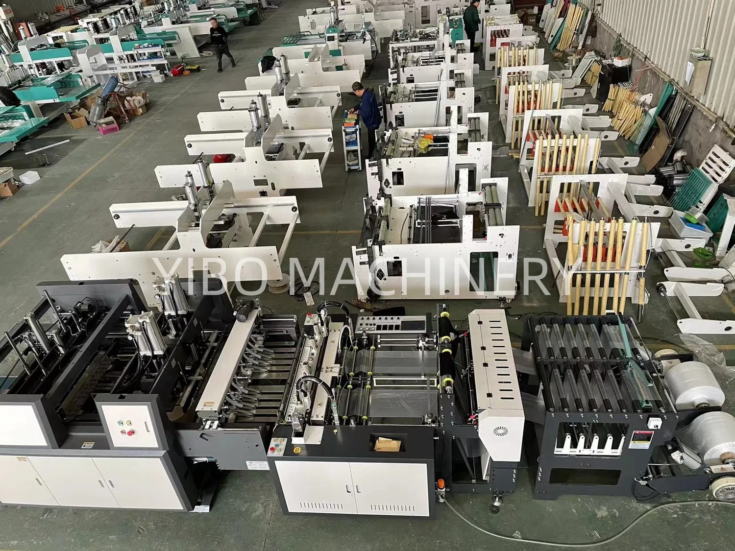 High Speed Automatic Heat Sealing Heat Cutting HDPE Nylon Polythene Vest Handle Poly Supermarket Grocery Store PE Shopping T-Shirt Plastic Bag Making Machine