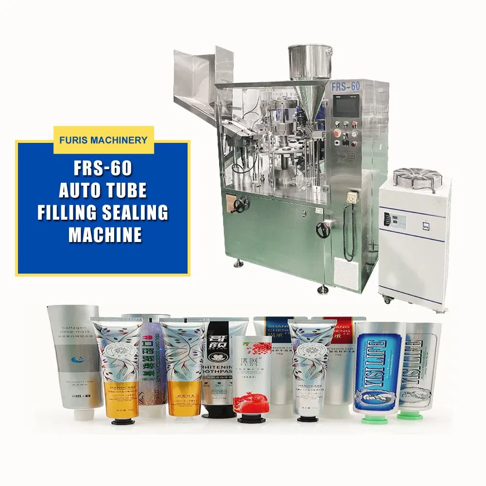 High Speed Automatic Plastic Tube Filling Machine and Tube Sealing Machine