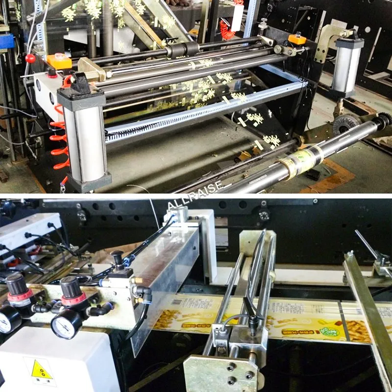 Mylar Coffee Plastic Bag Maker Stand up Pouch Three Side Sealing Bag Making Machine Food Snack Zipper Bag Making Machine