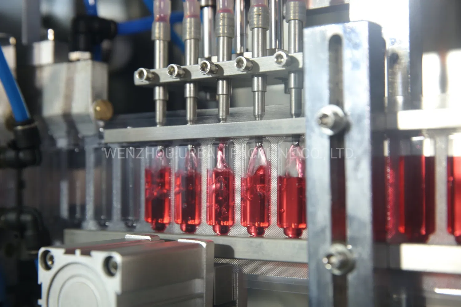 Plastic Ampoule Filling and Sealing Machine and Labeling Machine