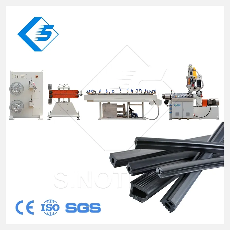Plastic PVC Rubber Car Wiper Blade Manufacturing Window Sealing Strip Making Machine