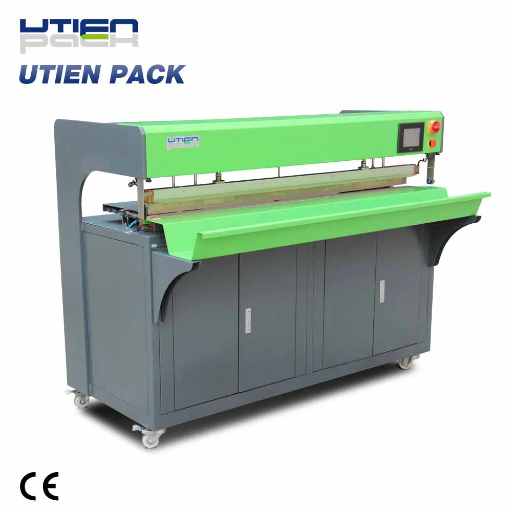 Plastic Shade Curtain PVC Fabric Banner Folding Sealing Welding Machine