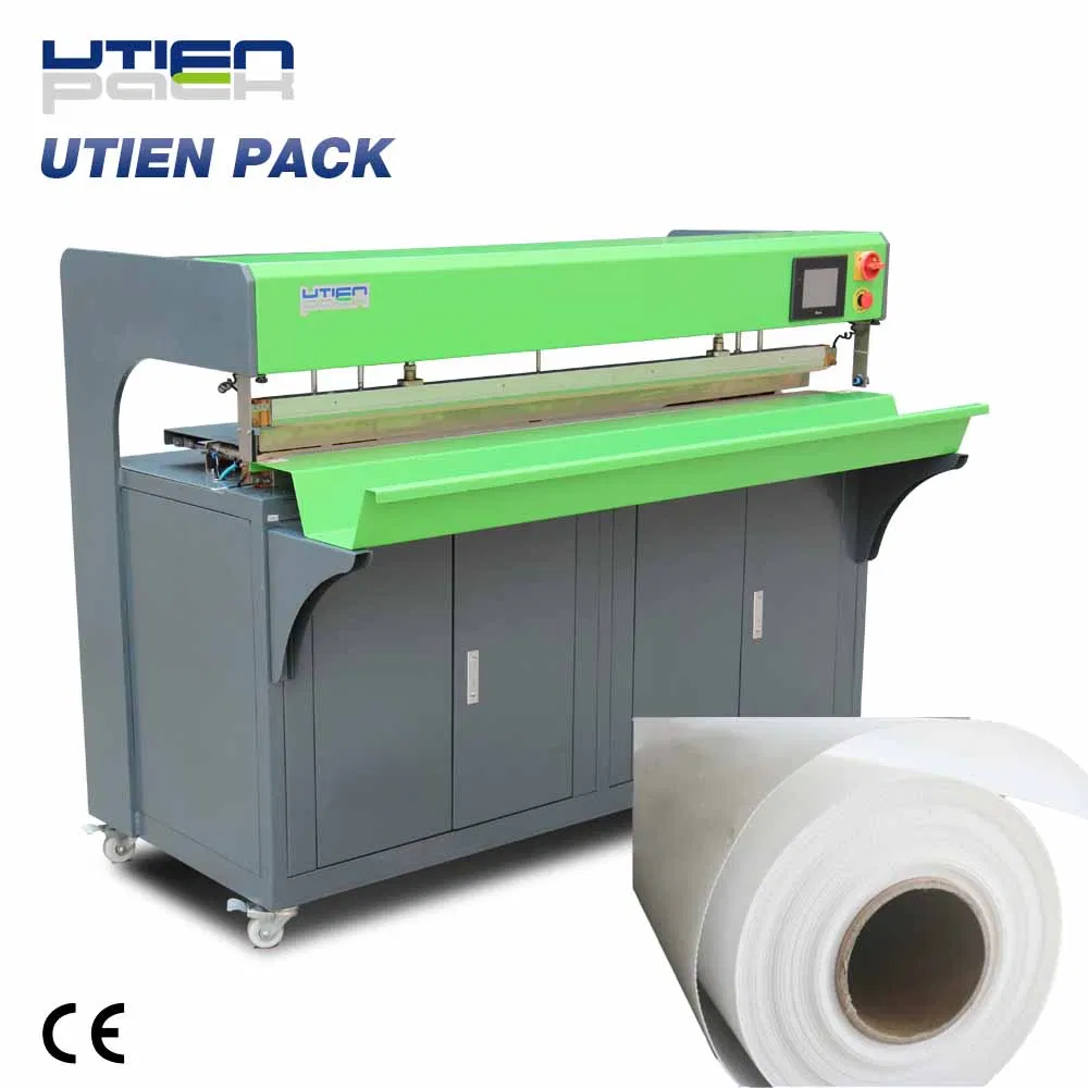 Plastic Shade Curtain PVC Fabric Banner Folding Sealing Welding Machine
